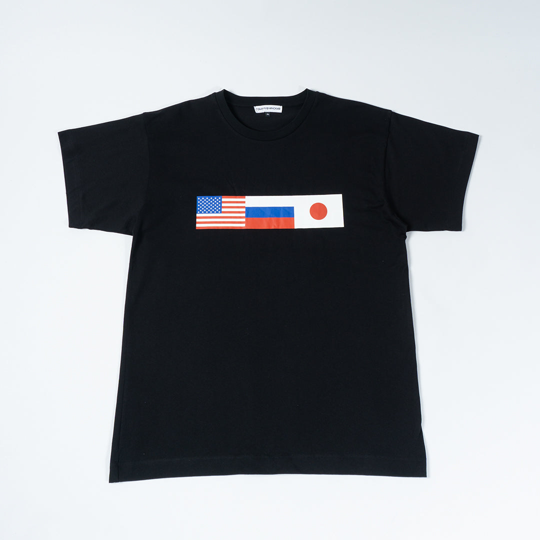 GOSHA RUBCHINSKIY BLACK TEE