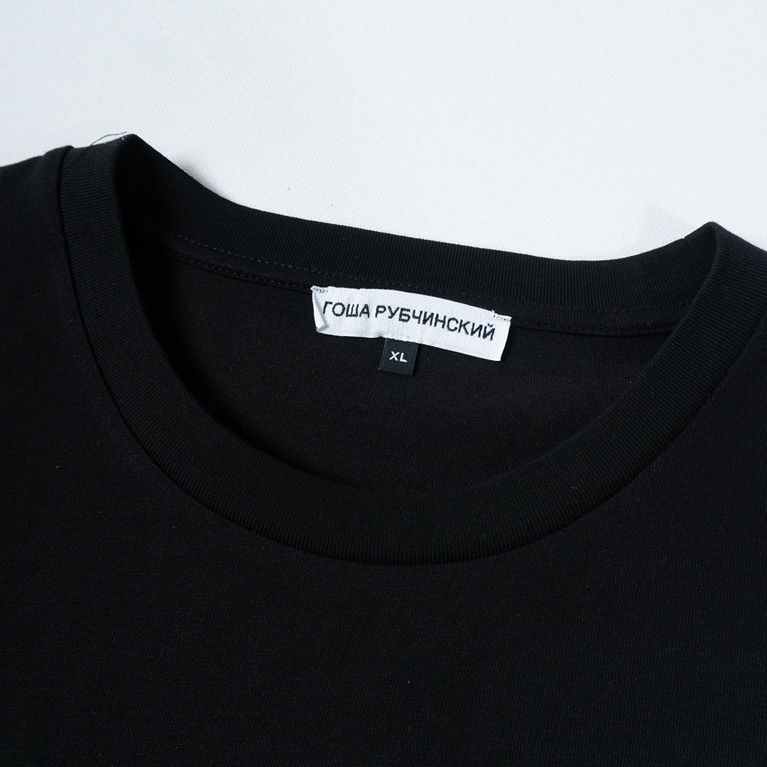 GOSHA RUBCHINSKIY BLACK TEE