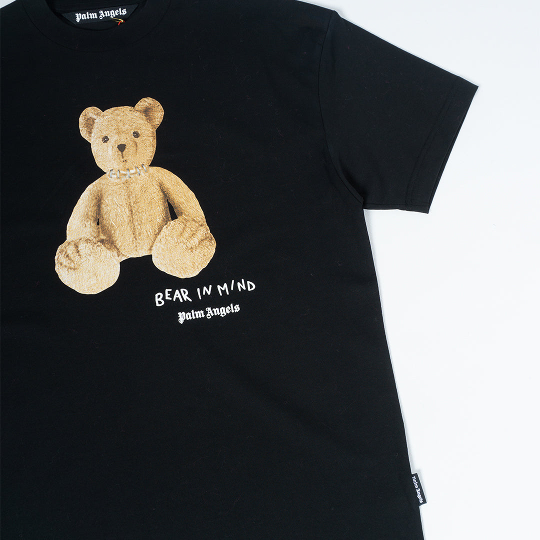 PALM ANGELS TEDDY TEE BLACK