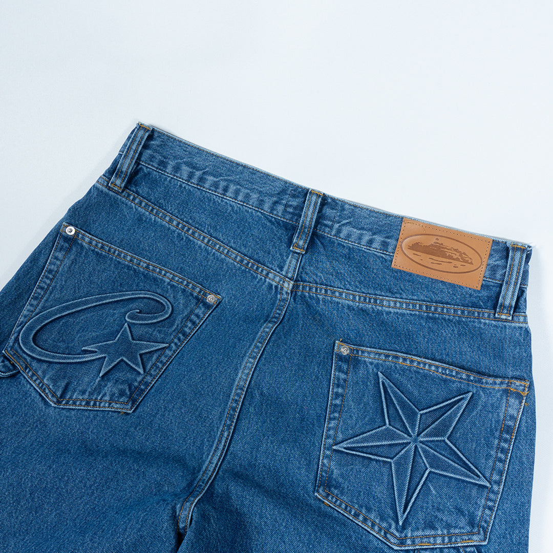 CORTEIZ CSTAR DOUBLE KNEE JEAN