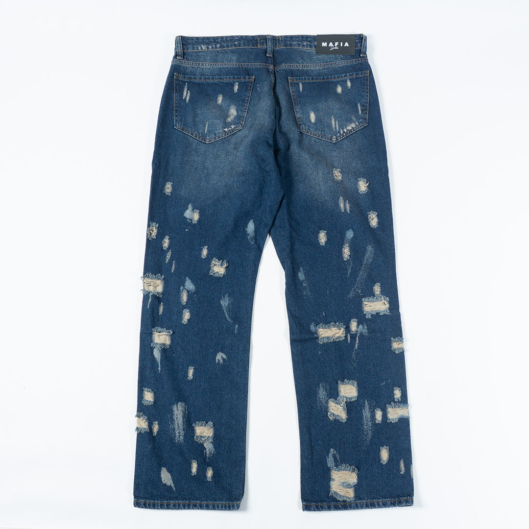 Indigo Rip Jean