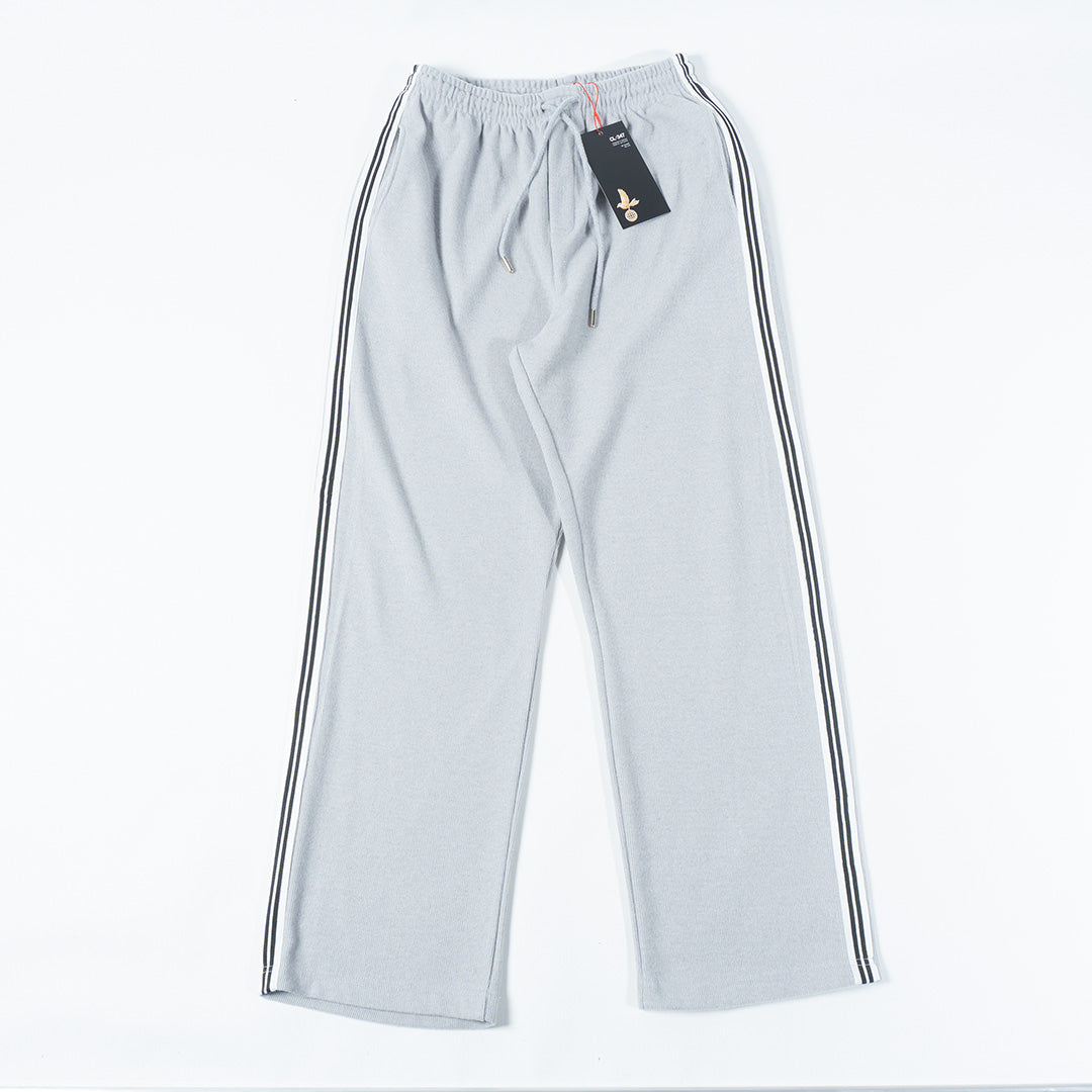 Ribbed Baggy Sweatpant Grey