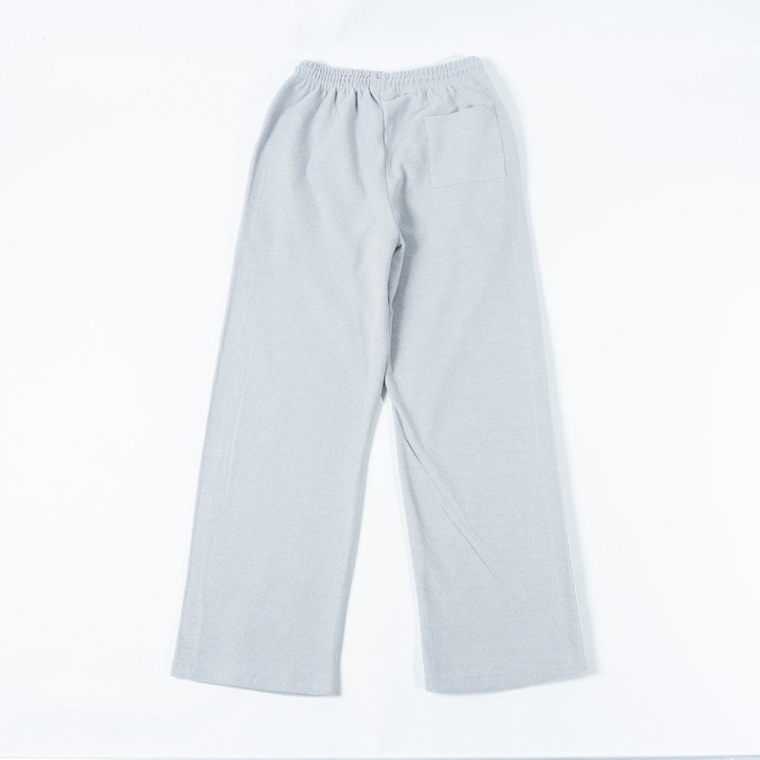 Ribbed Baggy Sweatpant Grey