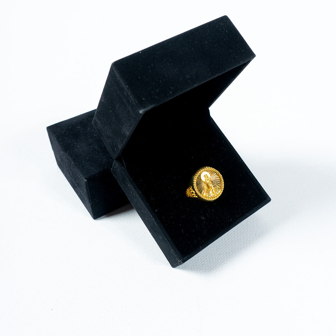 STUSSY RING 40TH ANNIVERSARY GOLD COVERED SILVER