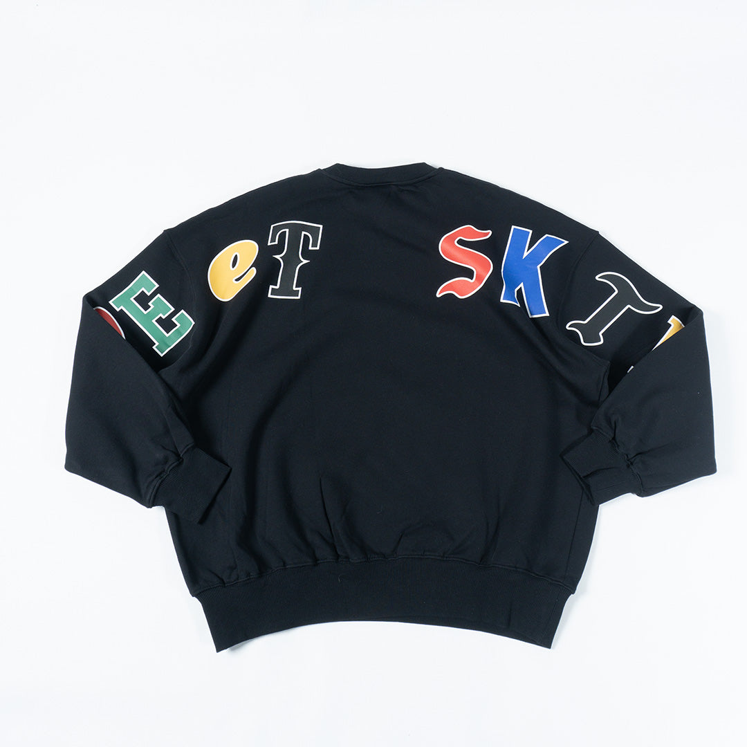 Sweet Skeatboard Oversize Sweatshirt