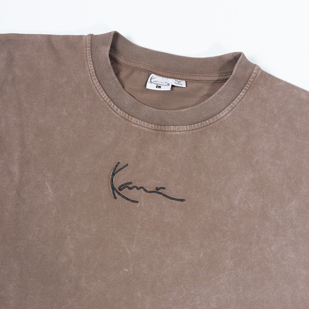 Karl Kani Tanked T-Shirt Washed Brown