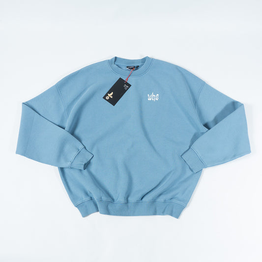 Who Blue Boxy Sweatshirt