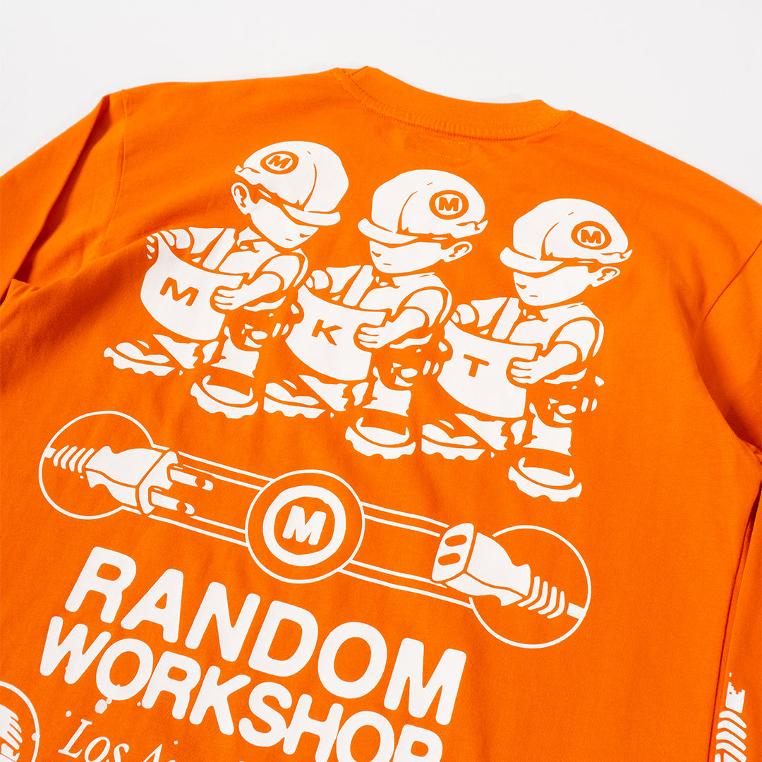 MARKET ORANGE WORKER LONGSLEEVE