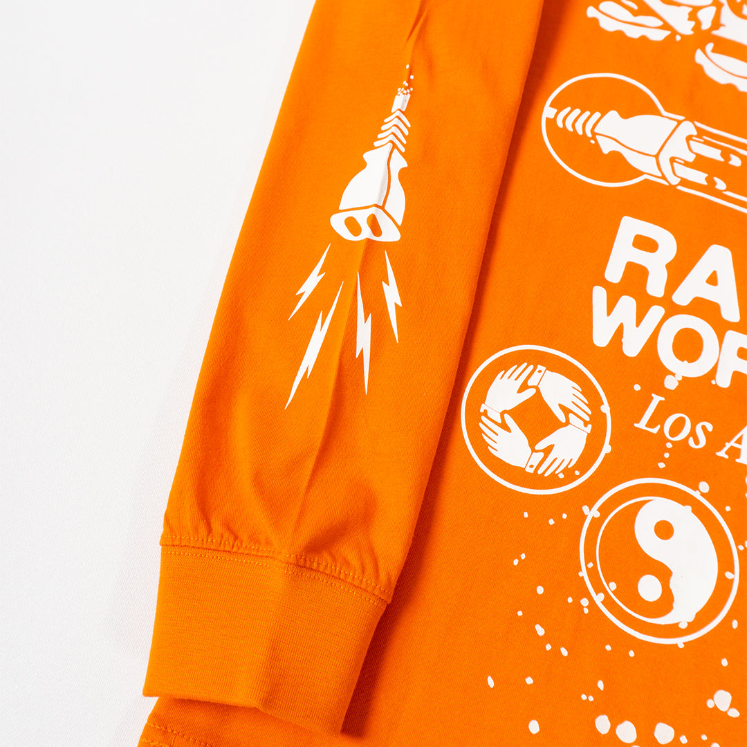 MARKET ORANGE WORKER LONGSLEEVE