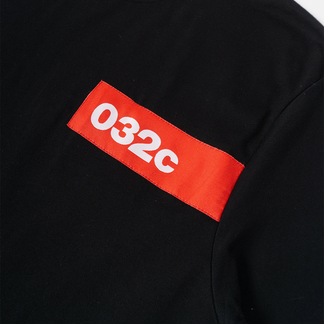 032C RED LOGO T-SHIRT