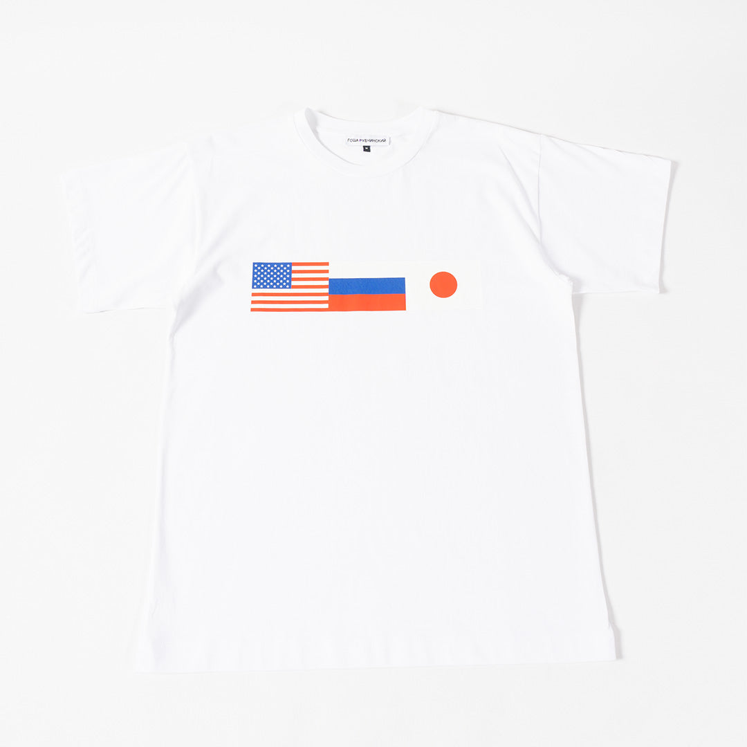 GOSHA RUBCHINSKIY WHITE TEE