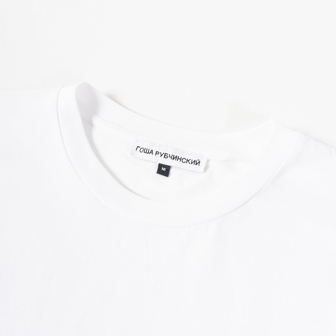 GOSHA RUBCHINSKIY WHITE TEE