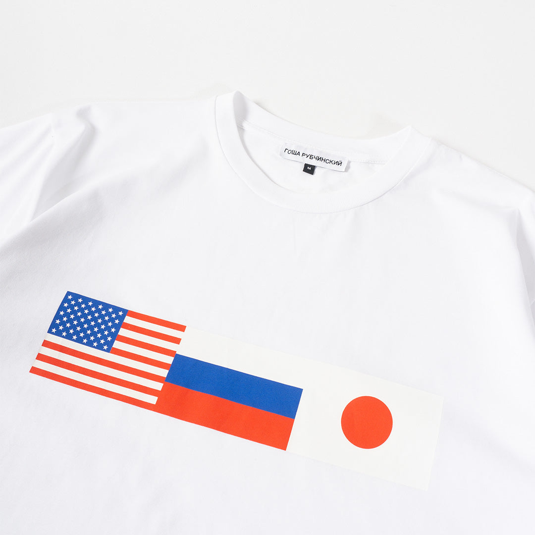 GOSHA RUBCHINSKIY WHITE TEE