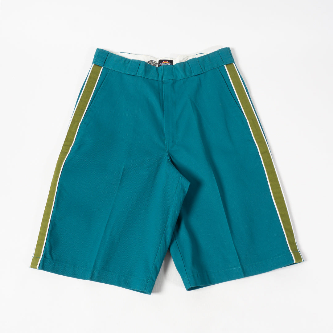 SUPREME X DICKIES STRIPE WORKER SHORT GREEN