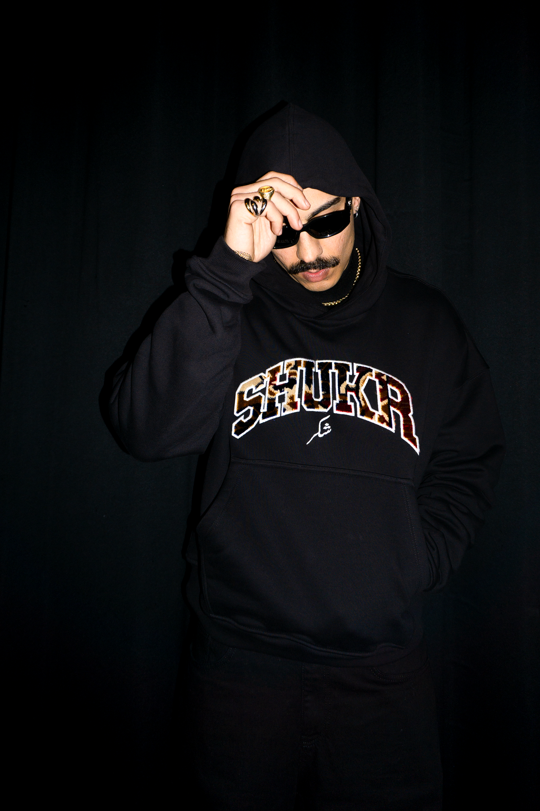 Shukr Diagonal Premium Hoodie