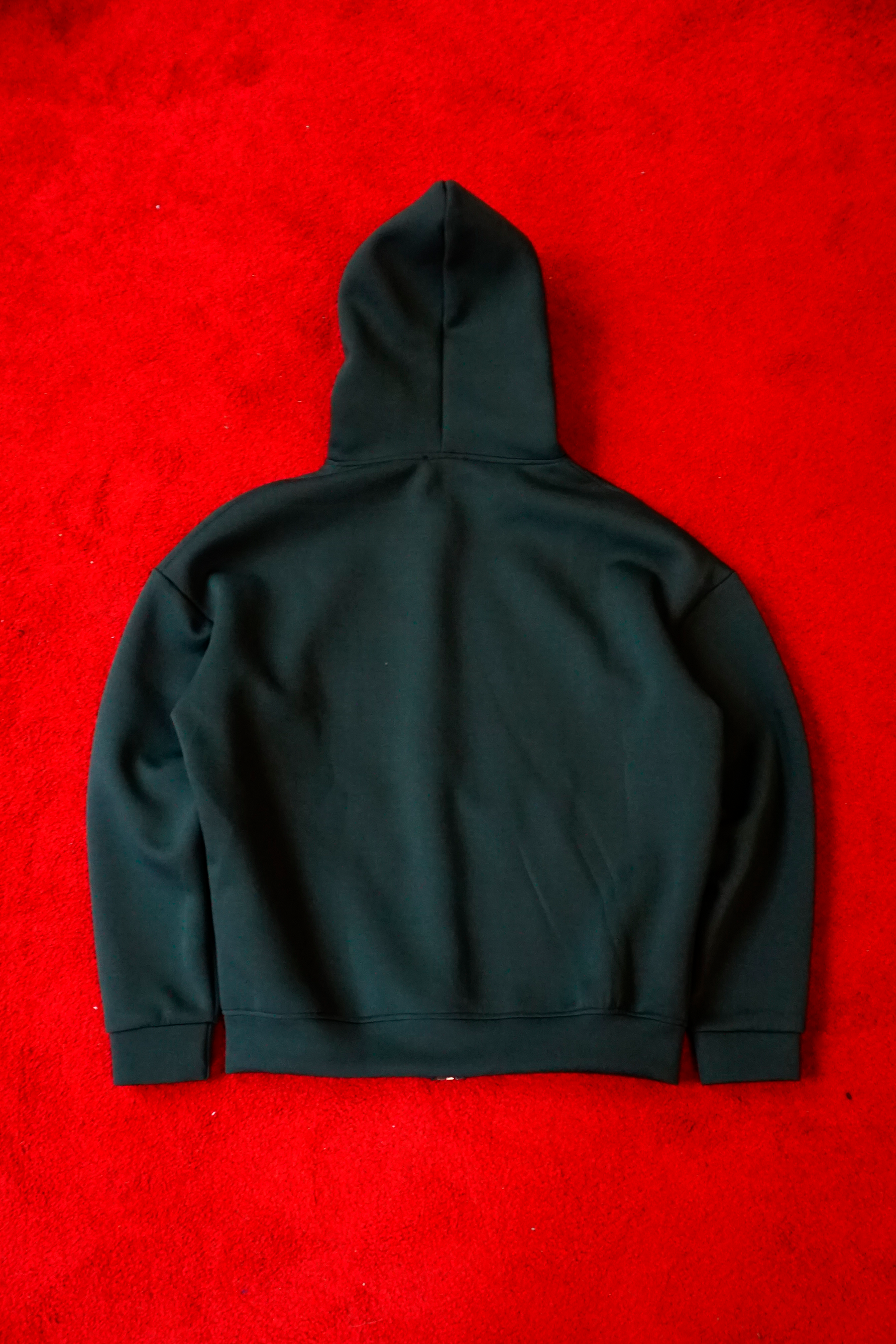 SCUBA HOODED ZIP JACKET - EMERALD GREEN