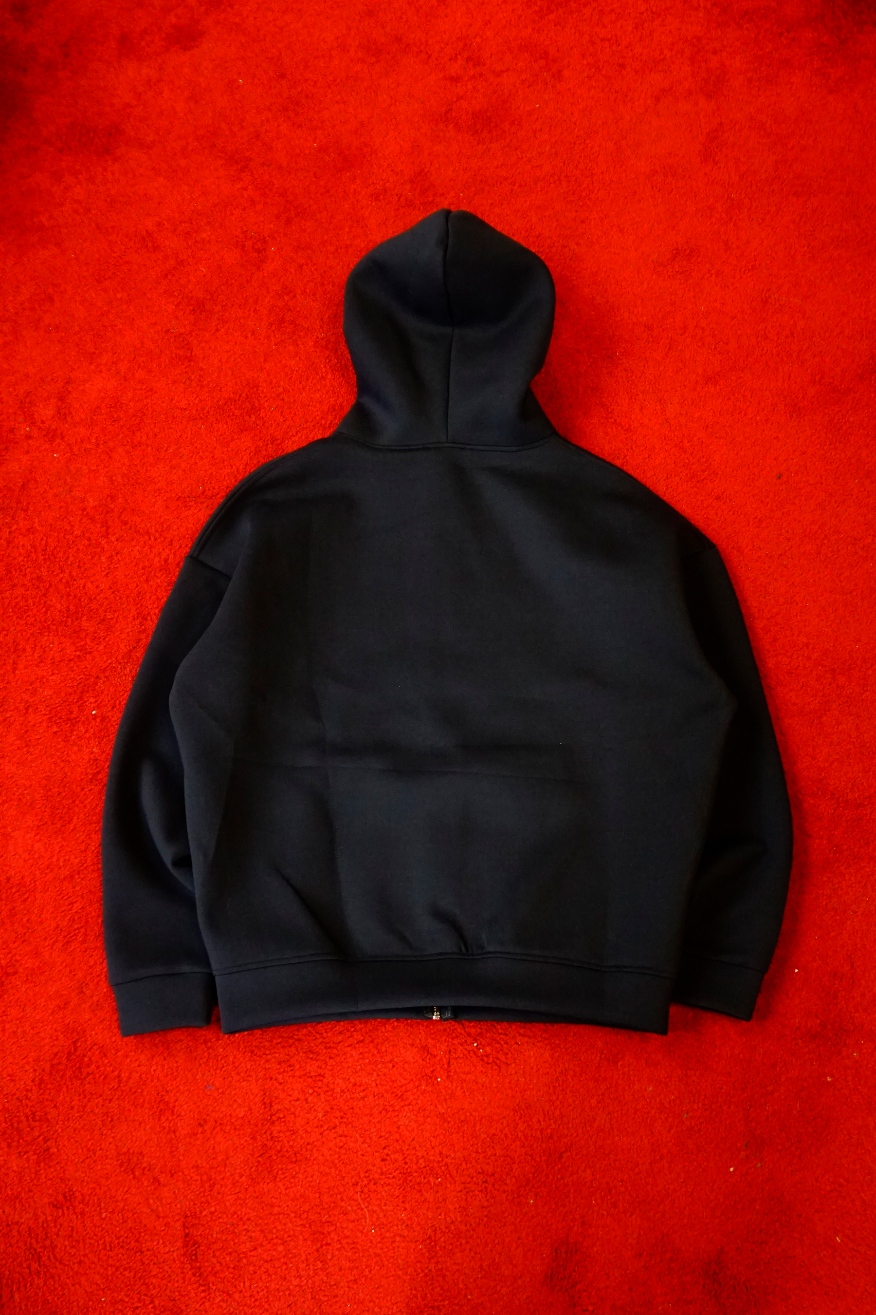 SCUBA HOODED ZIP JACKET - NIGHT BLUE