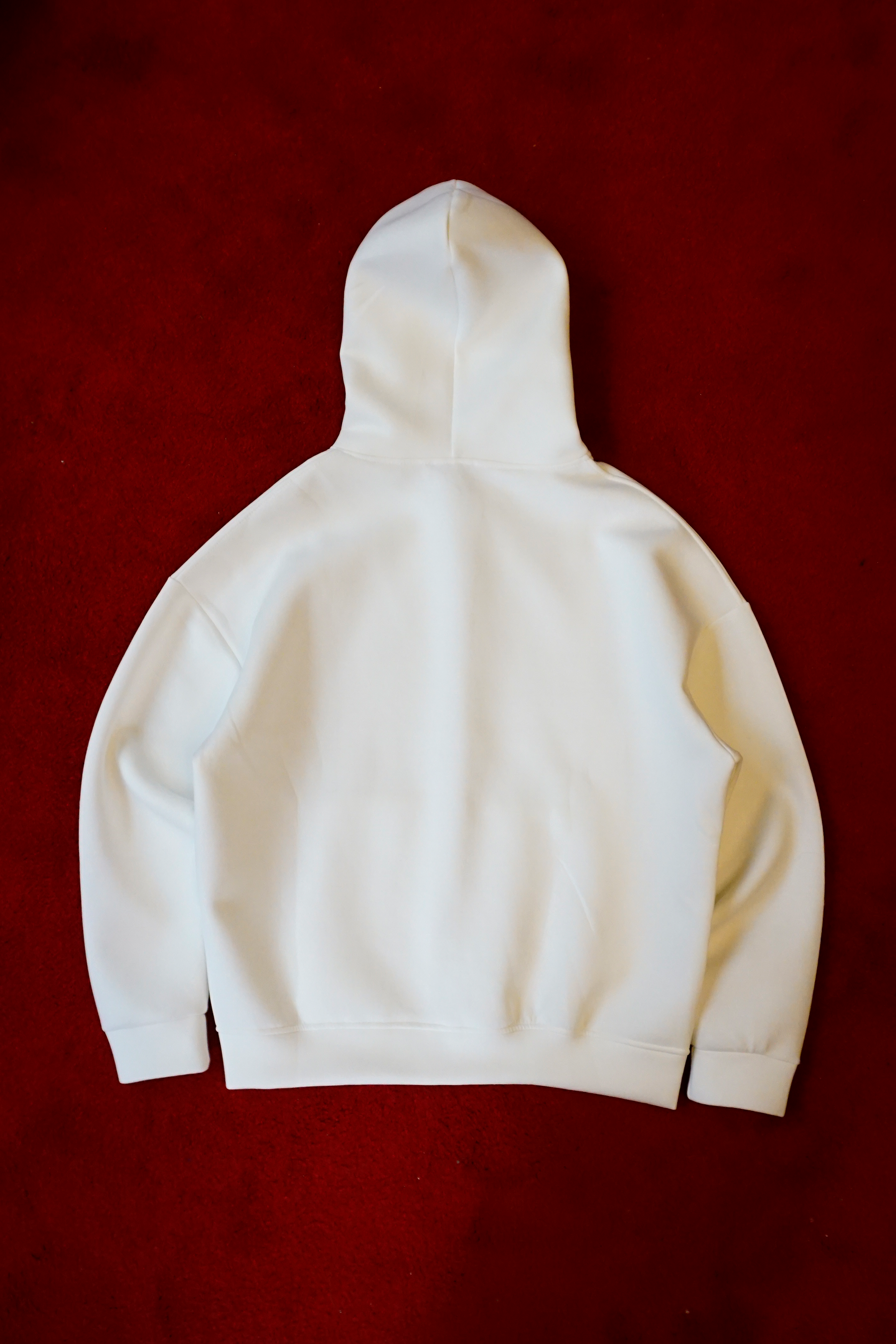 SCUBA HOODED ZIP JACKET - OPTIC WHITE