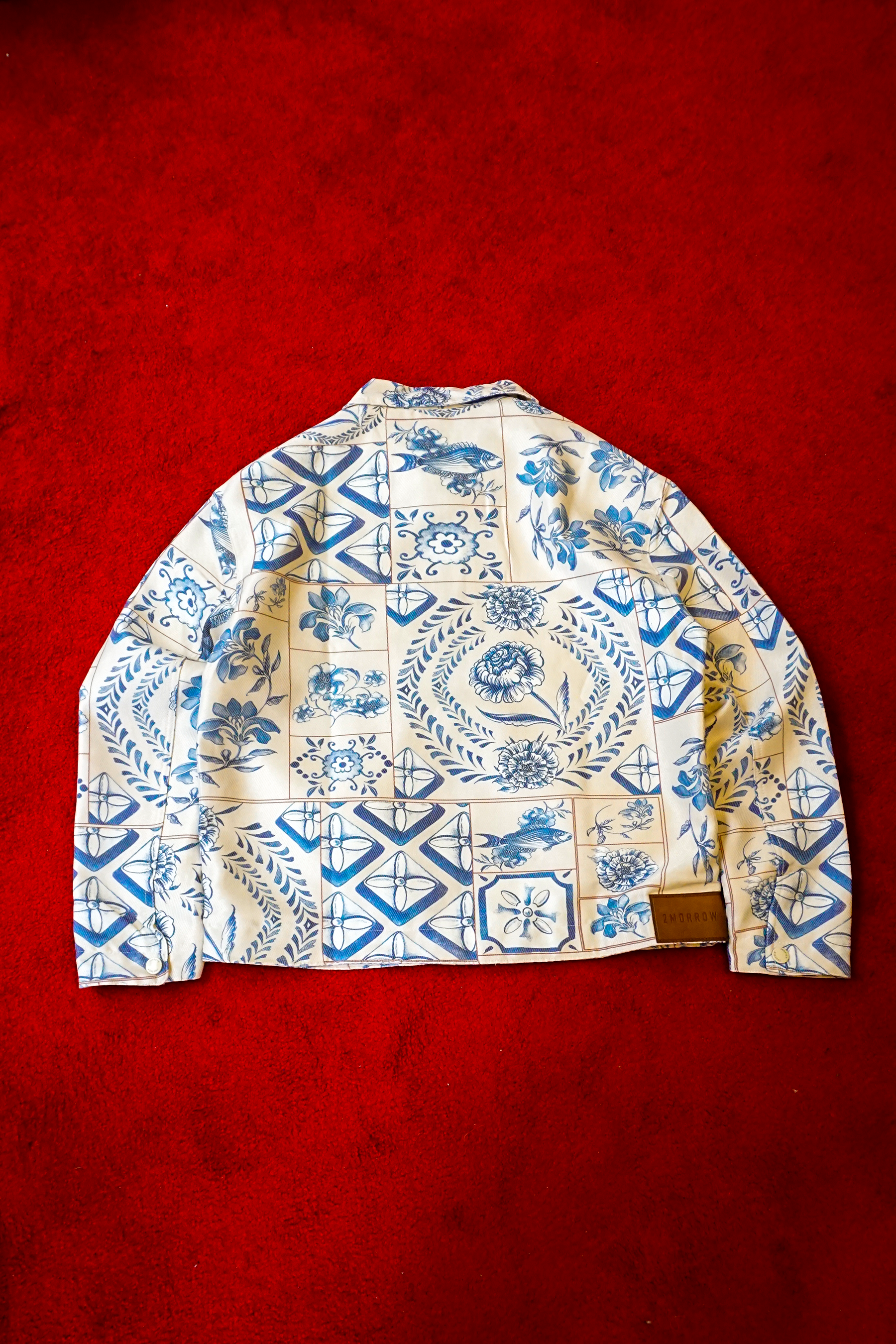 Desenli Kot Ceket (+2 Renk)