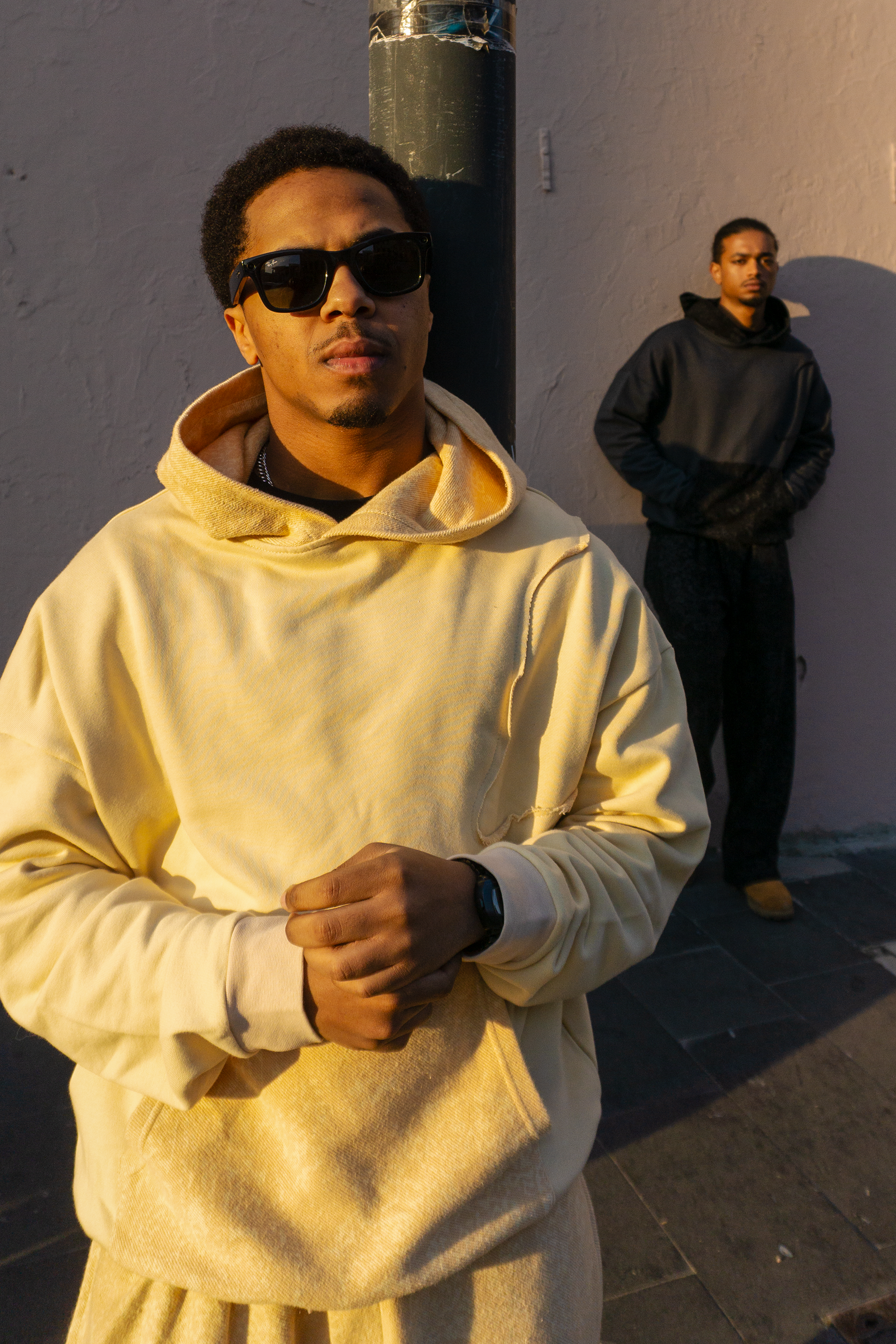 Desenli Oversize Hoodie