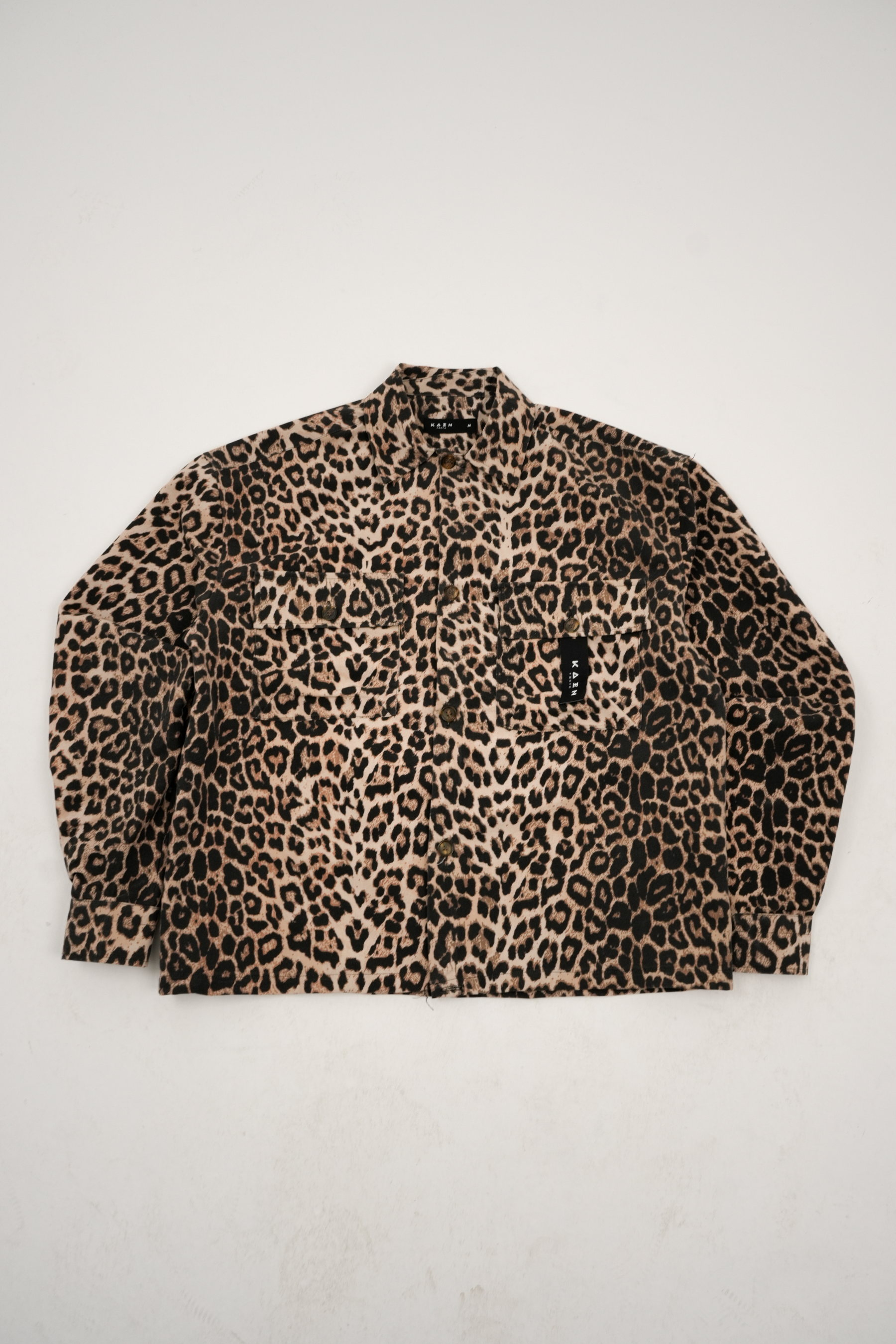 Leopar Gömlek Ceket