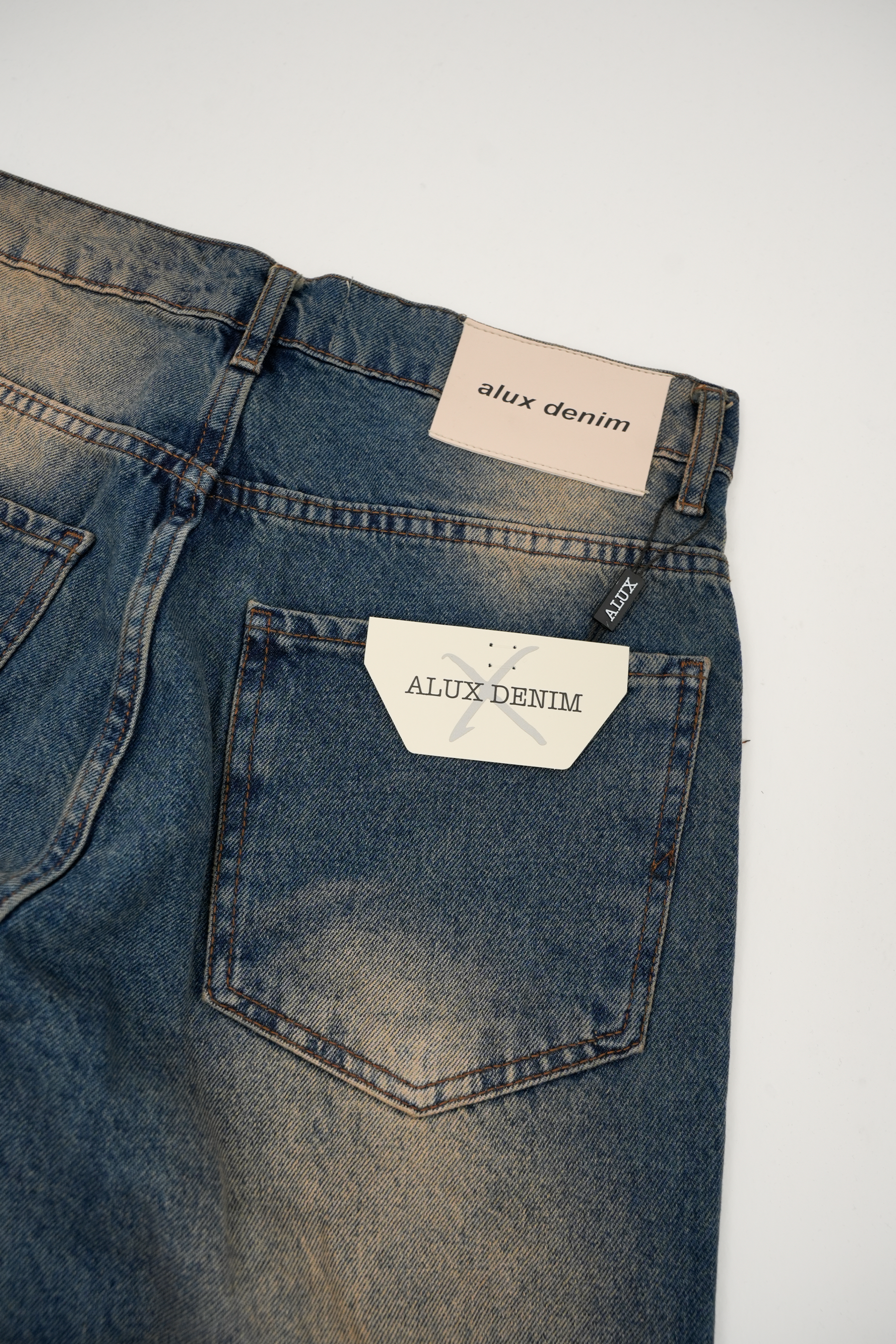 Koyu Mavi Eskitmeli Kot Pantolon