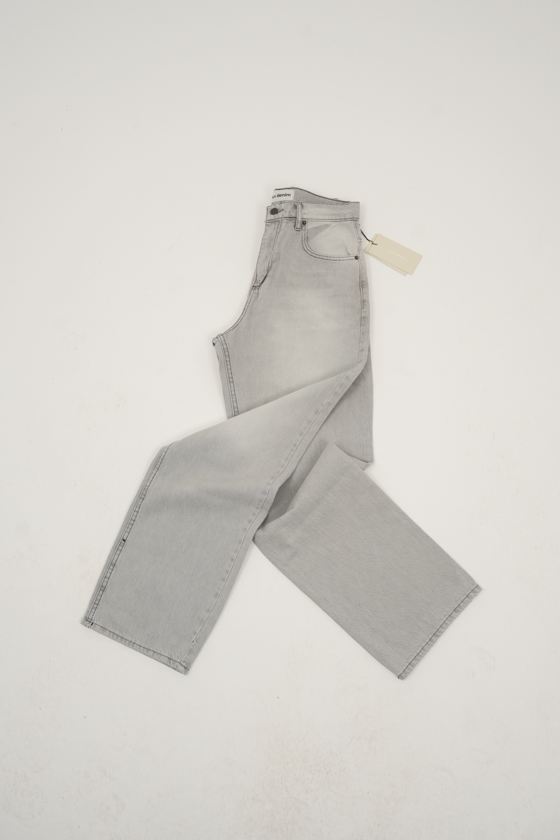 Açık Gri Kot Pantolon