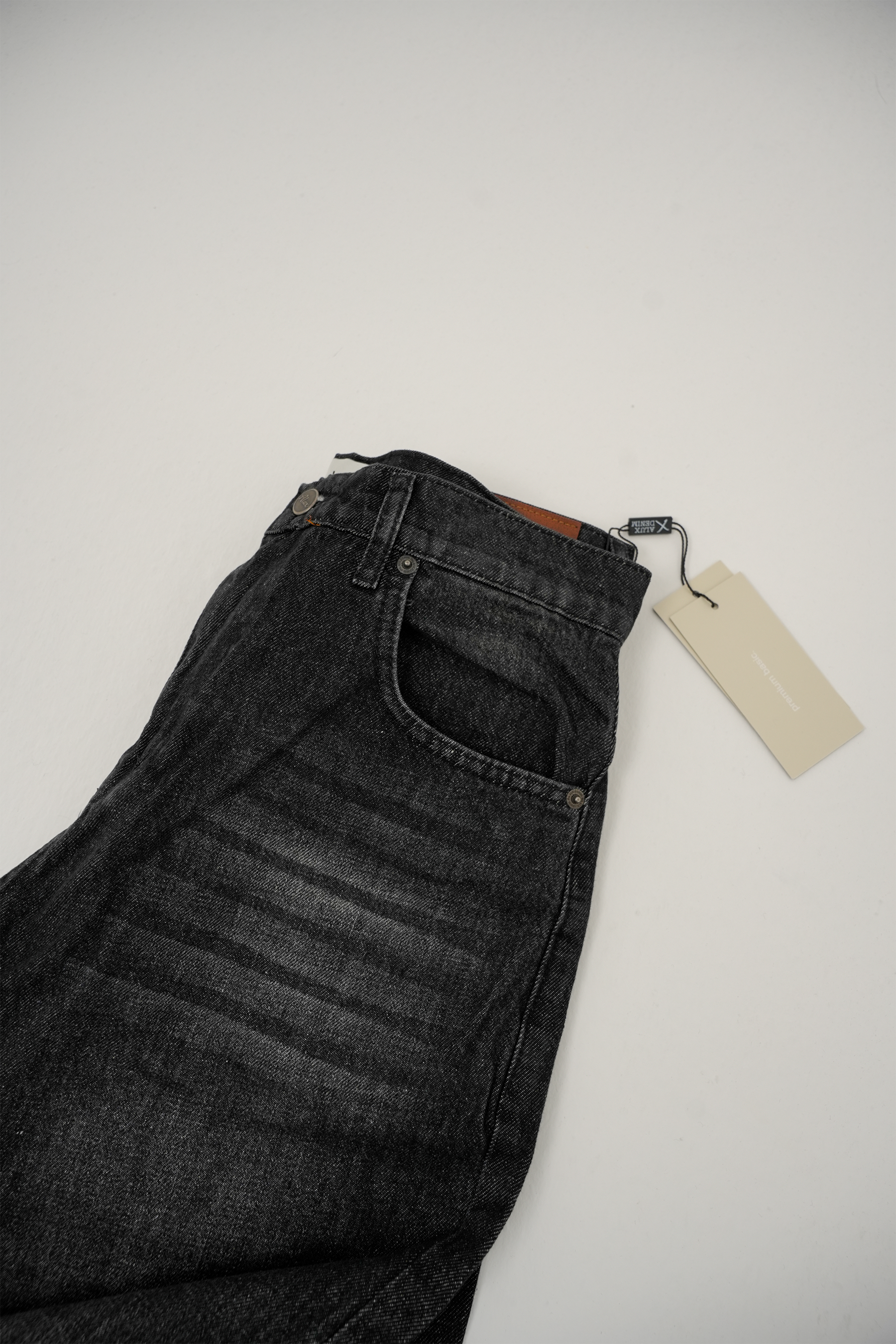 Gri Taneli Antrasit Kot Pantolon