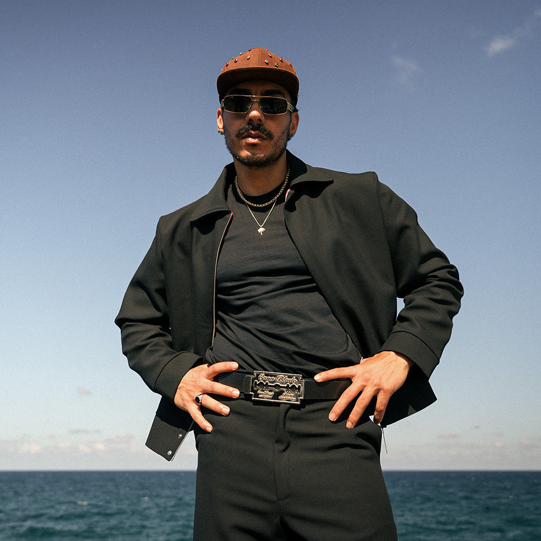 ZULA BLACK CANVAS JACKET