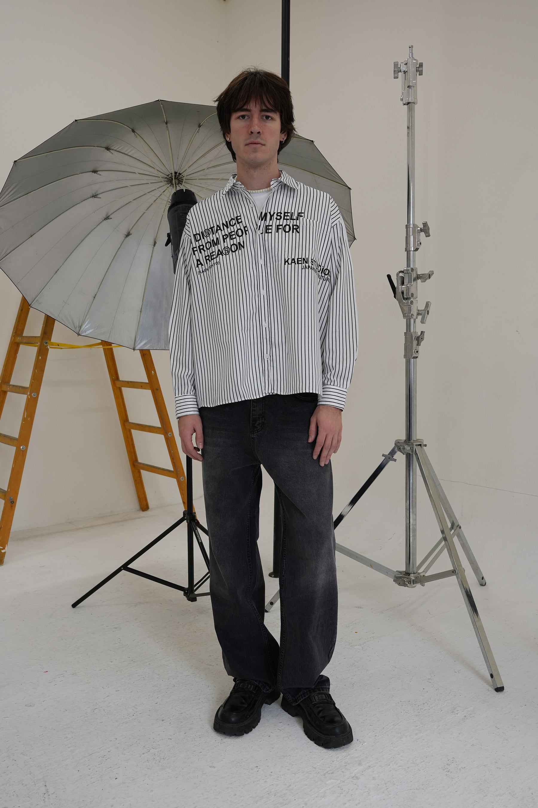 Siyah Eskitmeli Kot Pantolon - Giz Denim #003