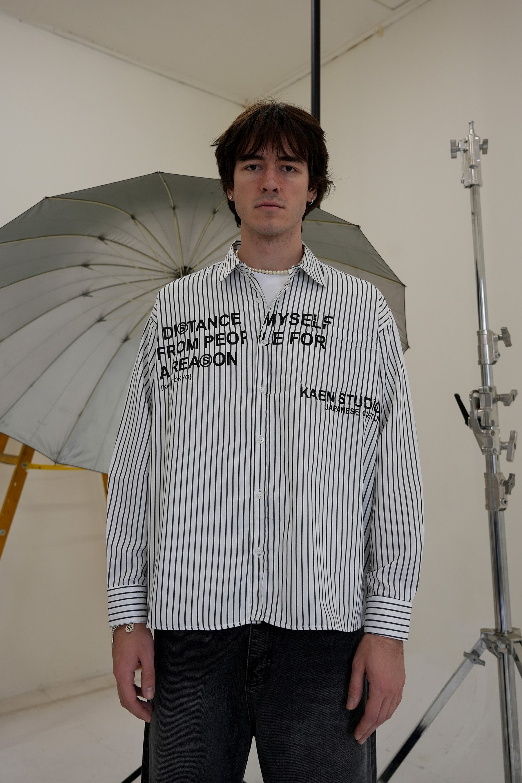 White Stripe Regular Daddy Shirts