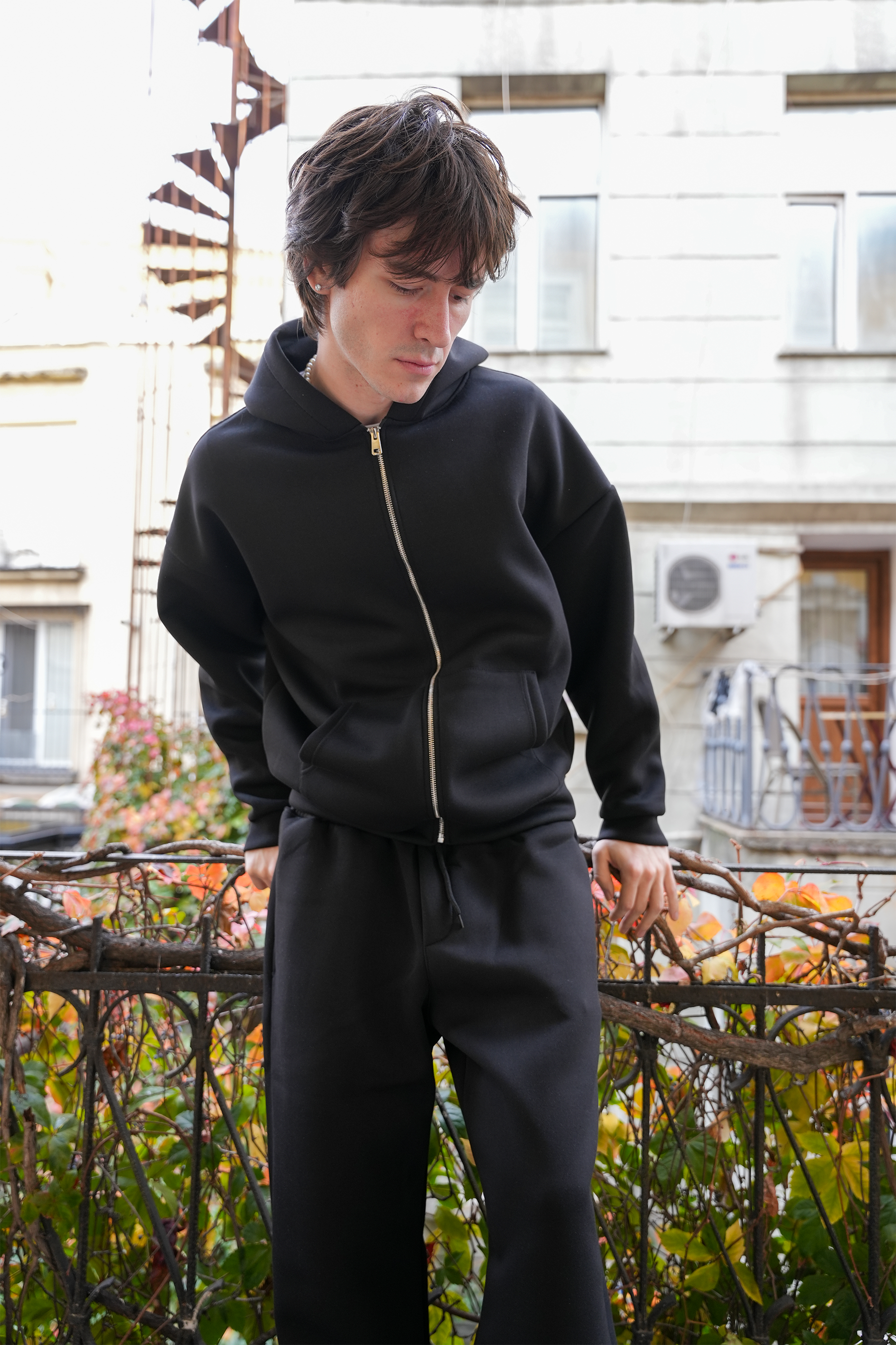 SCUBA HOODED ZIP JACKET (+6 Renk)