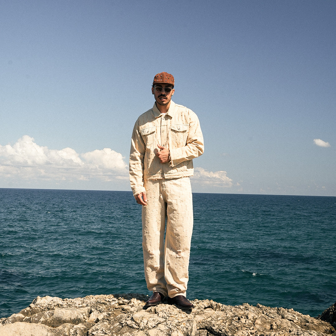 Giz Rip Baggy Jean- GJ01