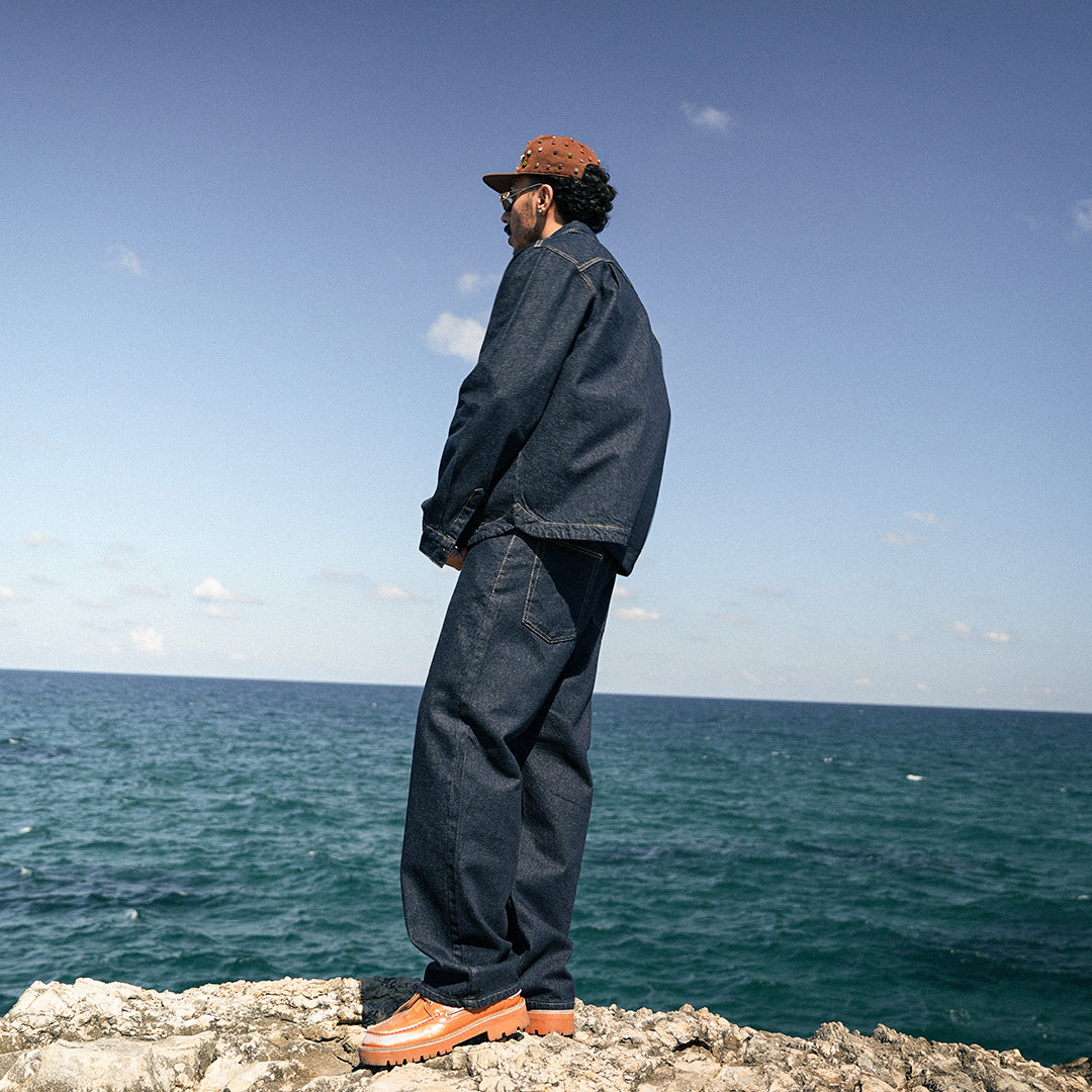 Giz Dark Indigo Denim Jacket - GJ-04