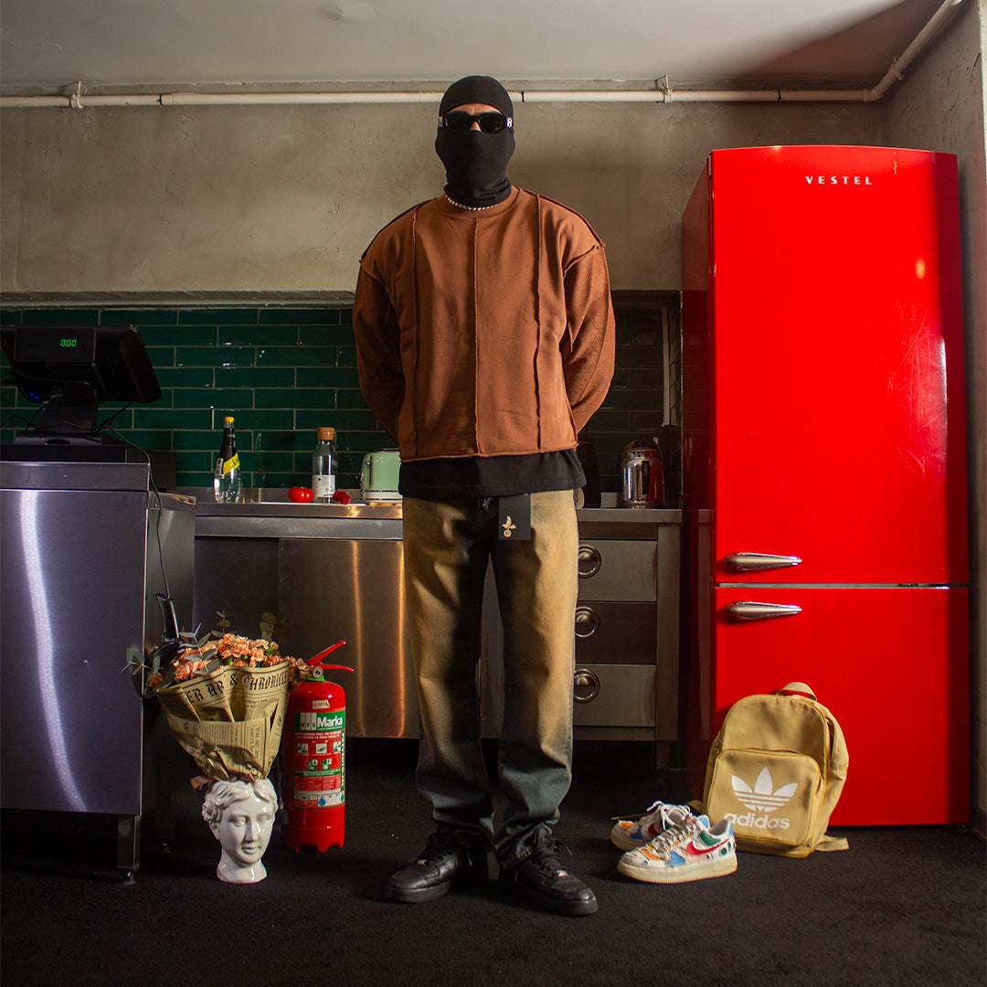 River Island Patch Sweatshirt