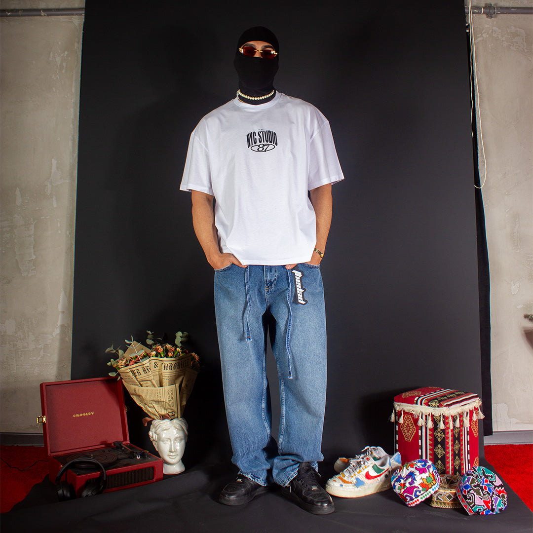 G'Z WHITE NYC T-SHIRT