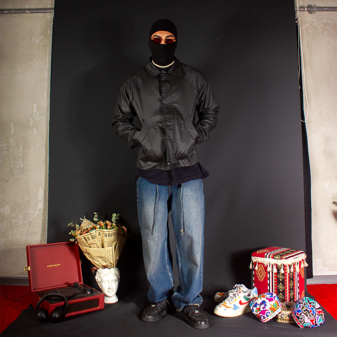 G'Z WAXY BLACK JACKET