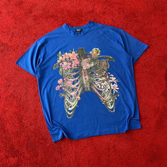 Man Official Blue Oversize T-Shirt