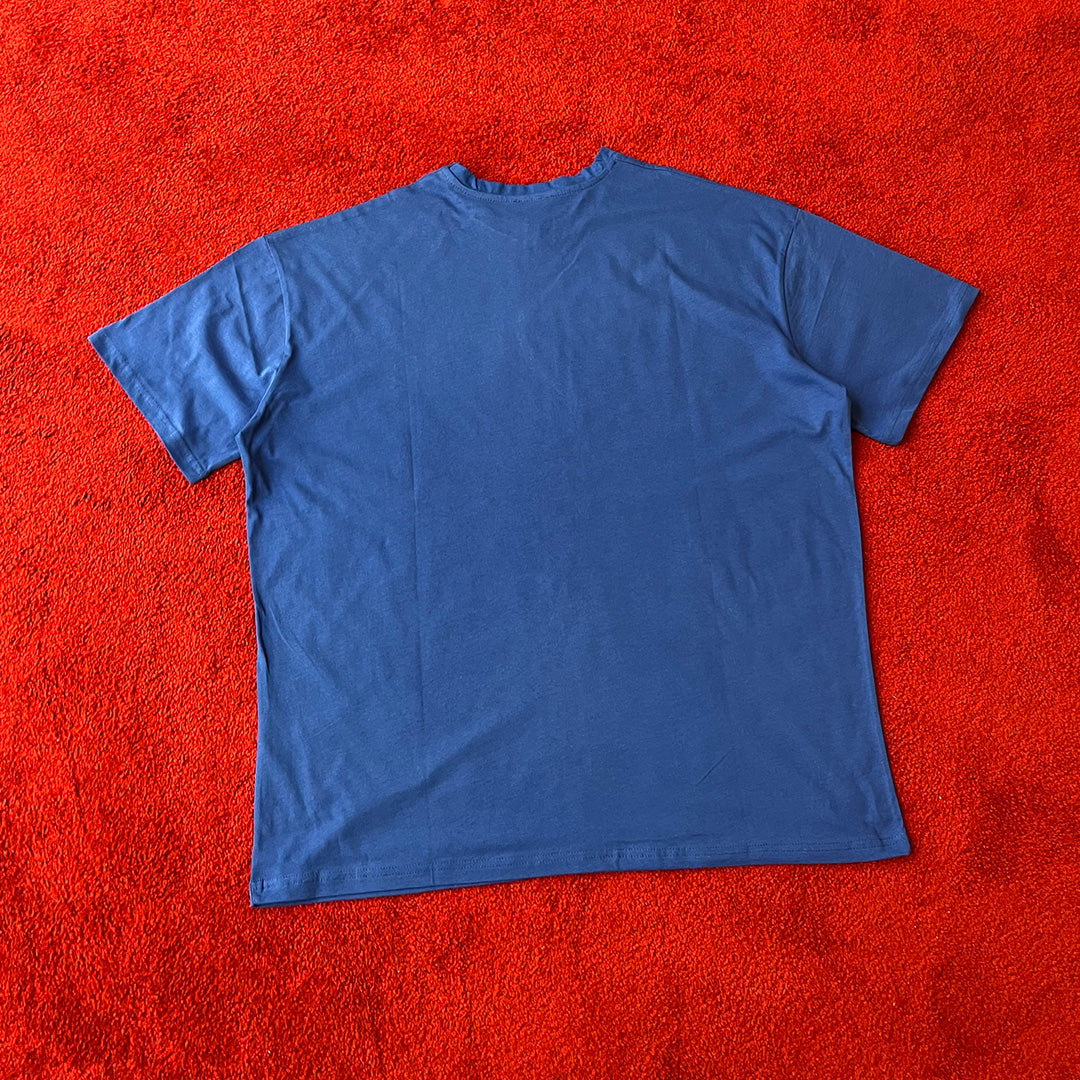 Man Official Blue Oversize T-Shirt