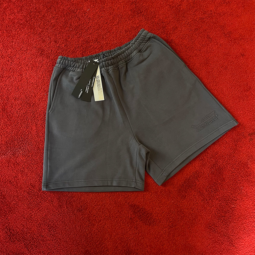 Diagonal Premium Oversize Short - Washed Navy