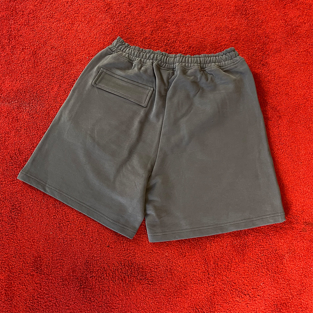 Diagonal Premium Oversize Short - Washed Navy