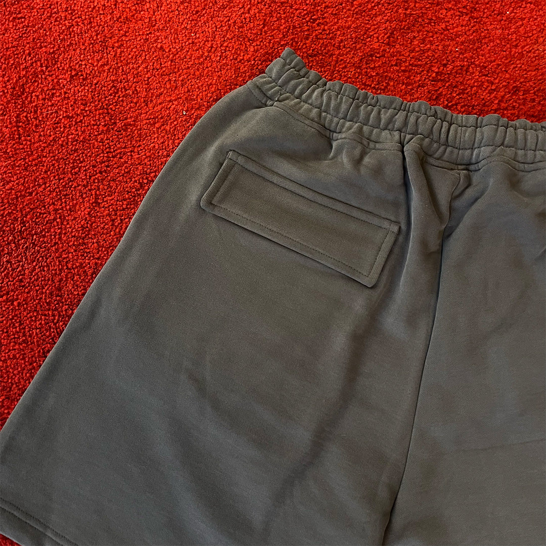 Diagonal Premium Oversize Short - Washed Navy